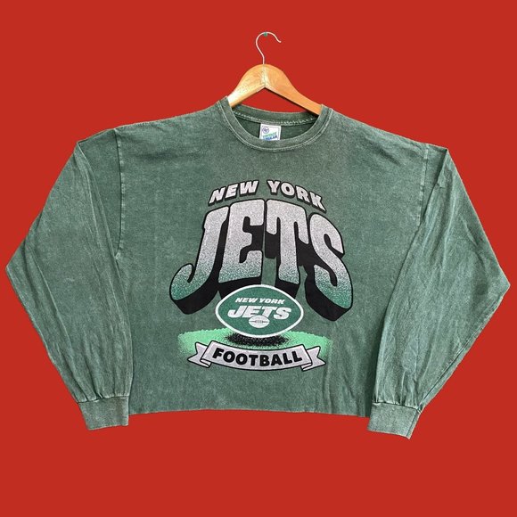 47 Tops - New York jets L/S crop top size extra large